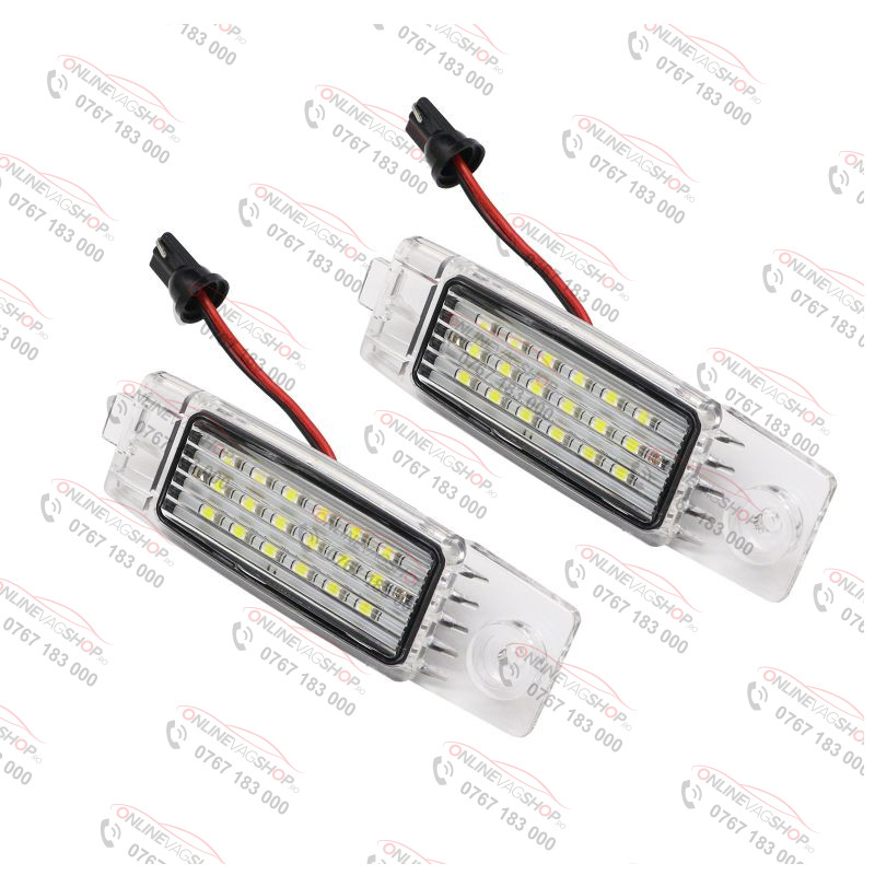 Set Lampi Led numar pentru Toyota Rav 4, Highlander, Vanguard